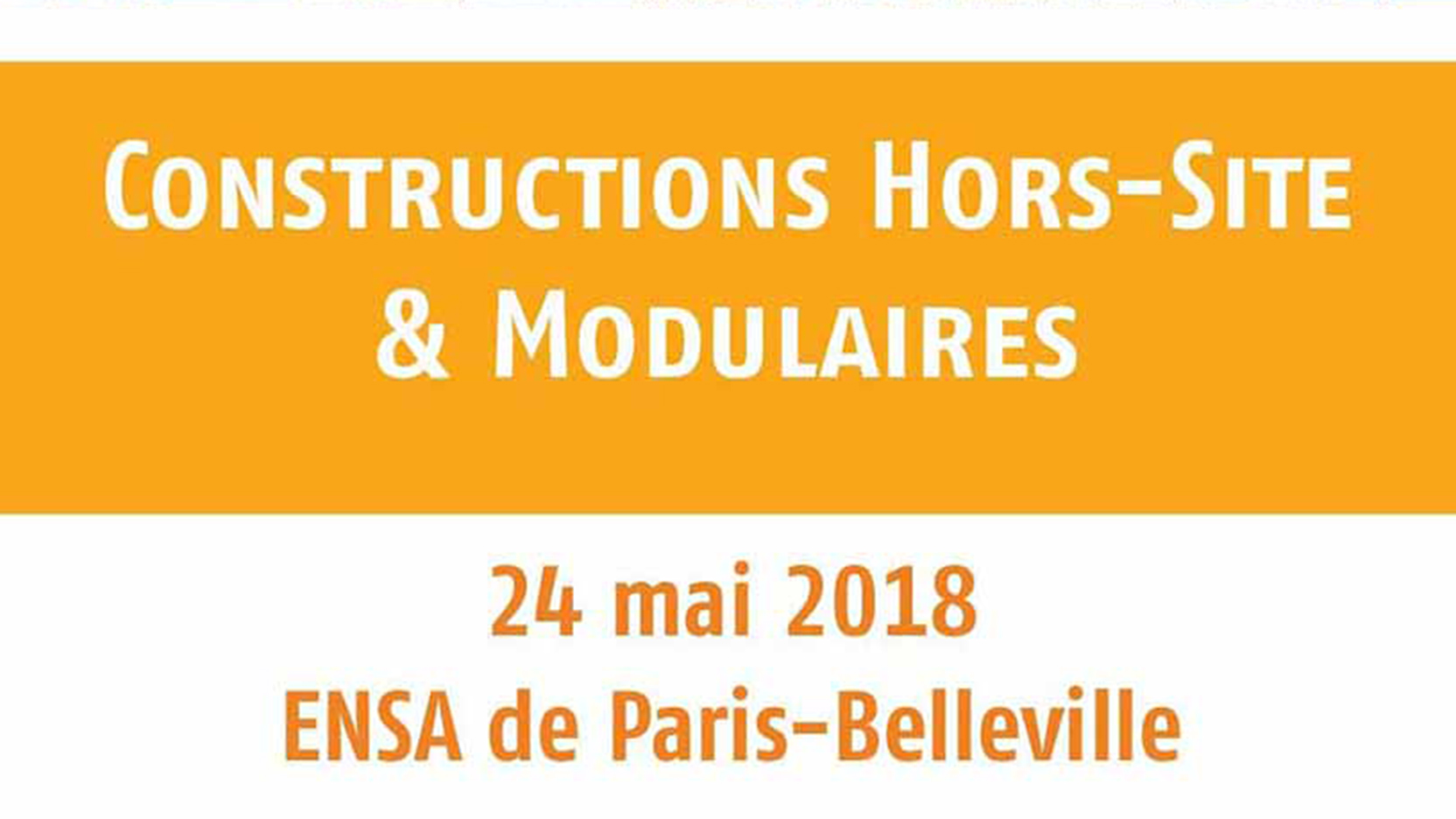 Colloque Hors-Site à l’ENSA de Paris – Belleville
