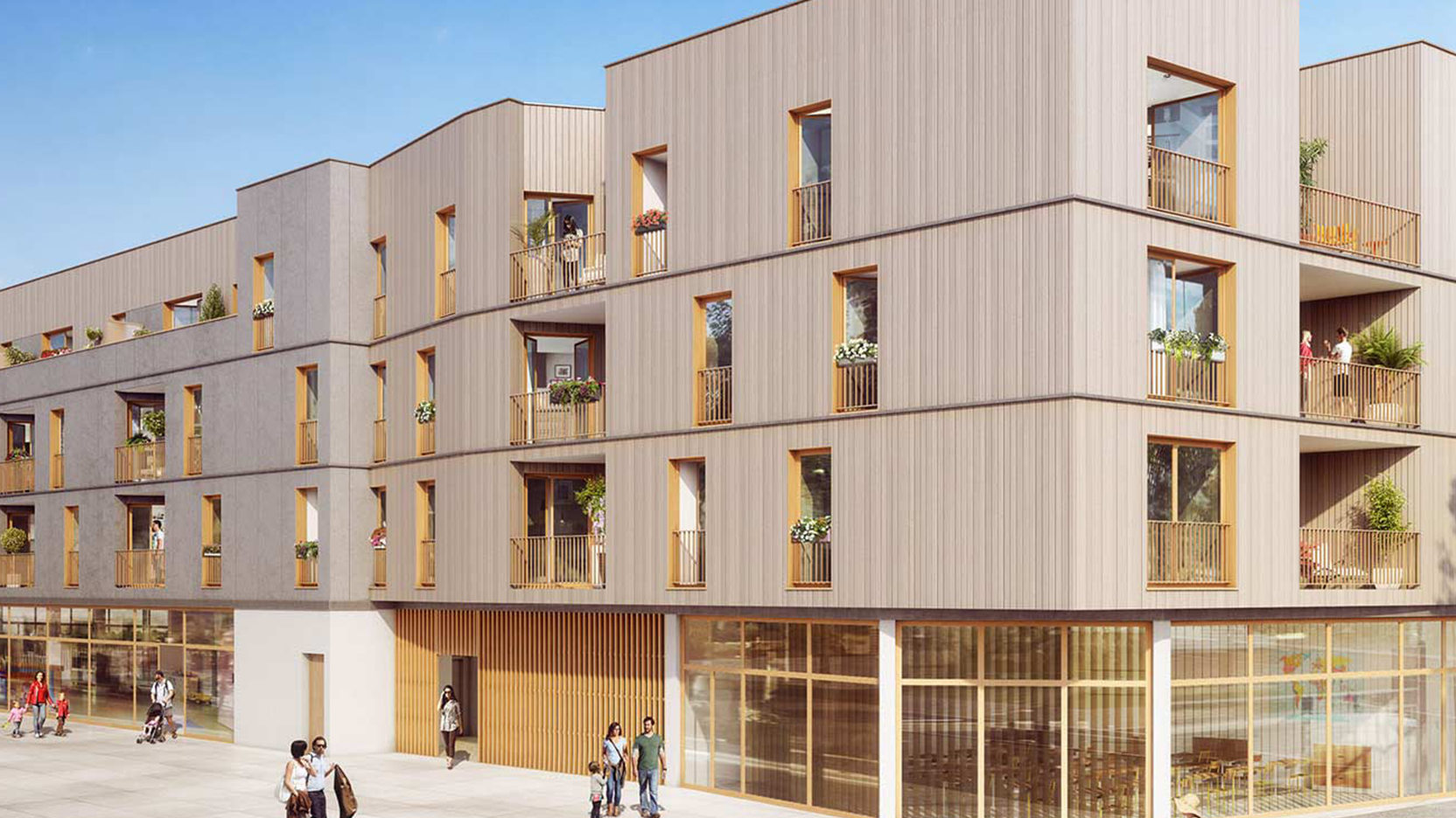 Ossabois va construire 56 logements collectifs et 24 maisons individuelles groupées à Bessancourt, dans le Val-d’Oise (95)