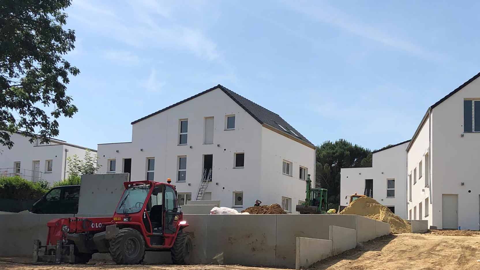 Visite du « Clos des Camaldules » réalisé en ossature bois par Ossabois à Villecresnes