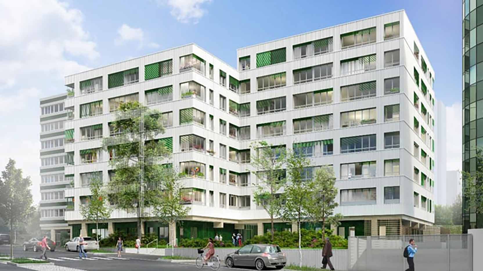 Ossabois transforme deux immeubles de bureaux en logements à Pantin
