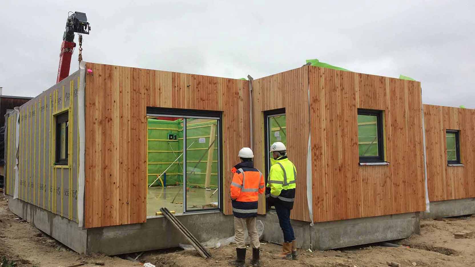 Maison Ossabois : le projet Icade et Cobe à Cergy