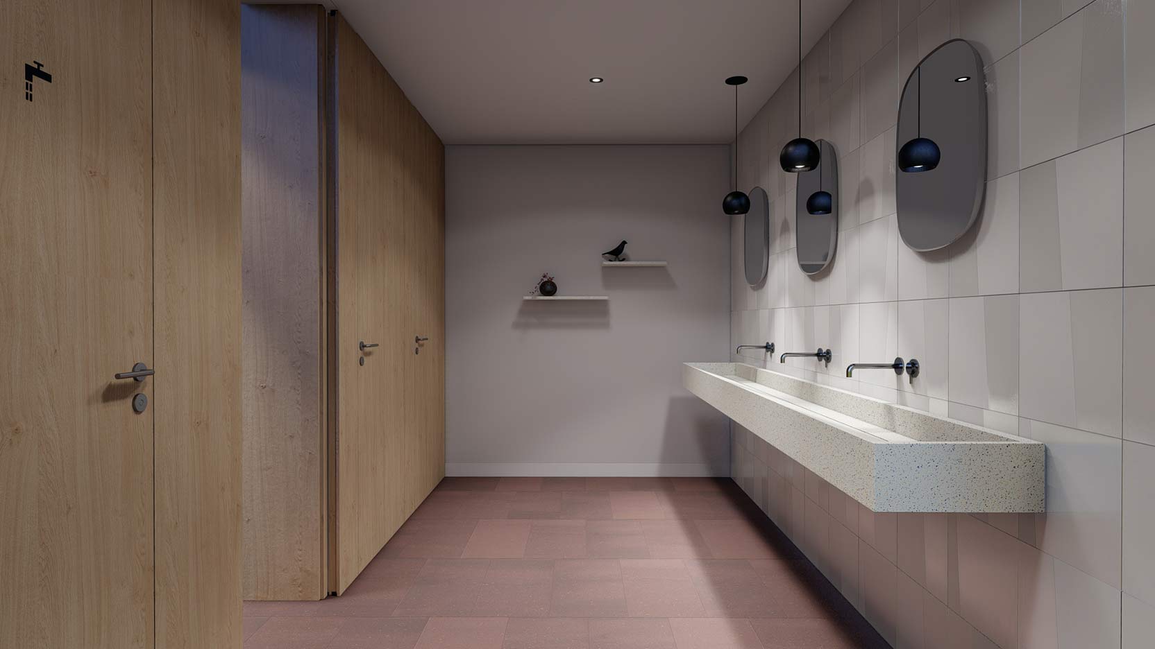 Ossabois, entreprise de construction modulaire en bois, conçoit, produit et installe des modules sanitaires hors-site pour des bâtiments tertiaires.