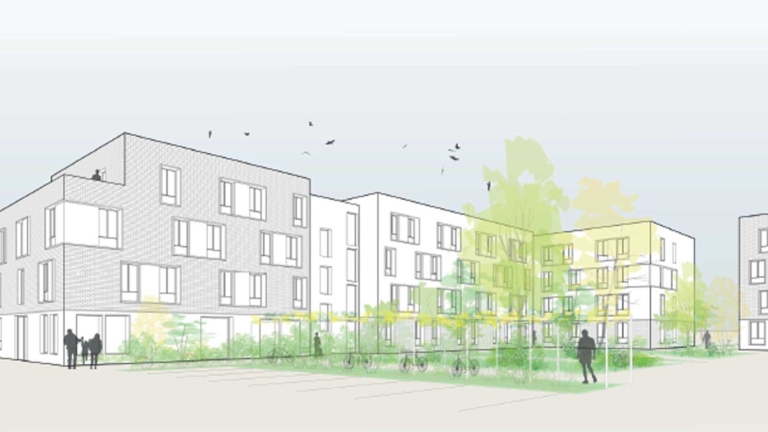 283 logements en modulaire bois en R+3 à Sartrouville (78)
