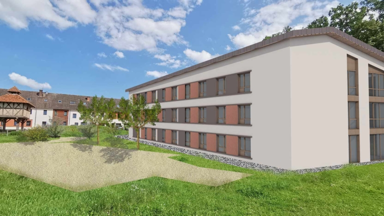 Un internat en modulaire bois pour le lycée Agricole Etienne Gautier Ressins à Nandax