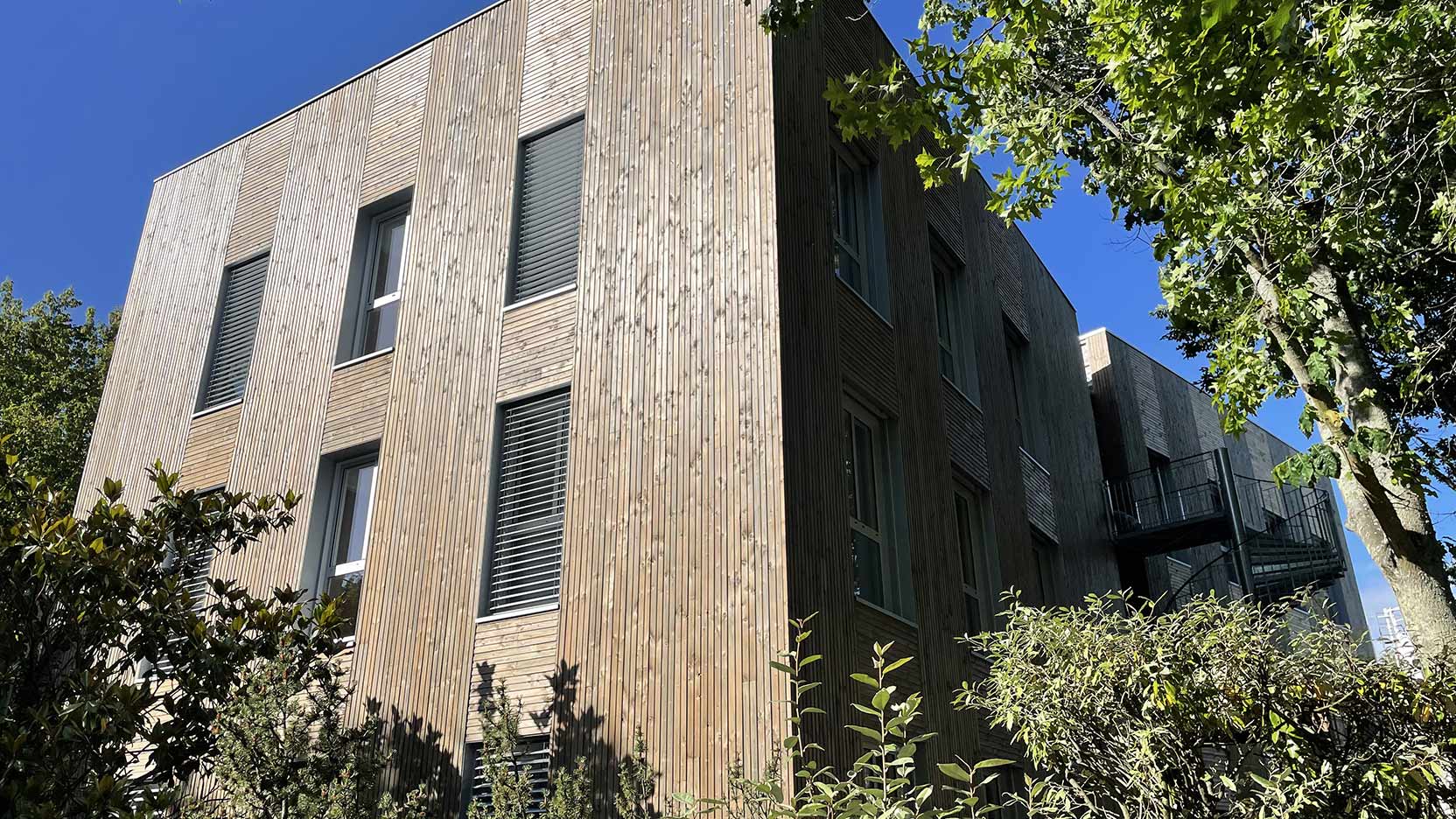 L’extension modulaire en bois du siège social de la SEMITAN à Nantes est livrée !